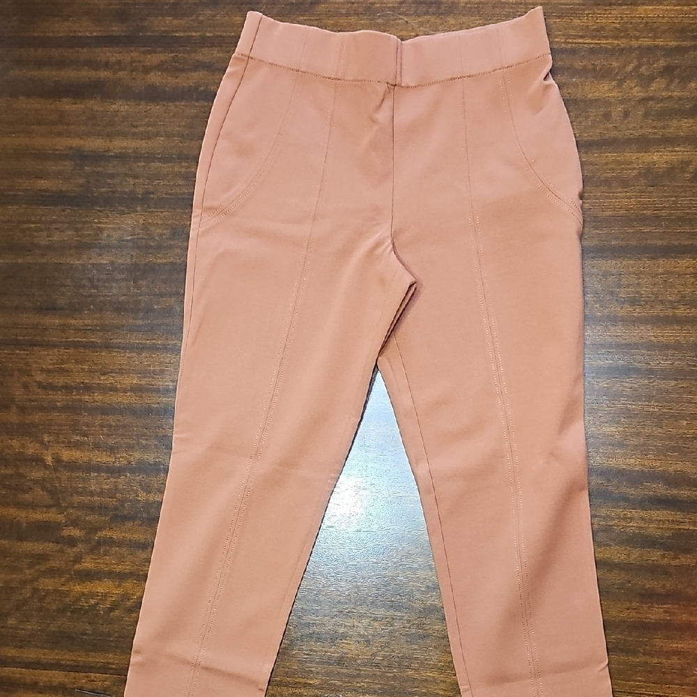 NWOT Jones New York  Leggings M Rust Orange